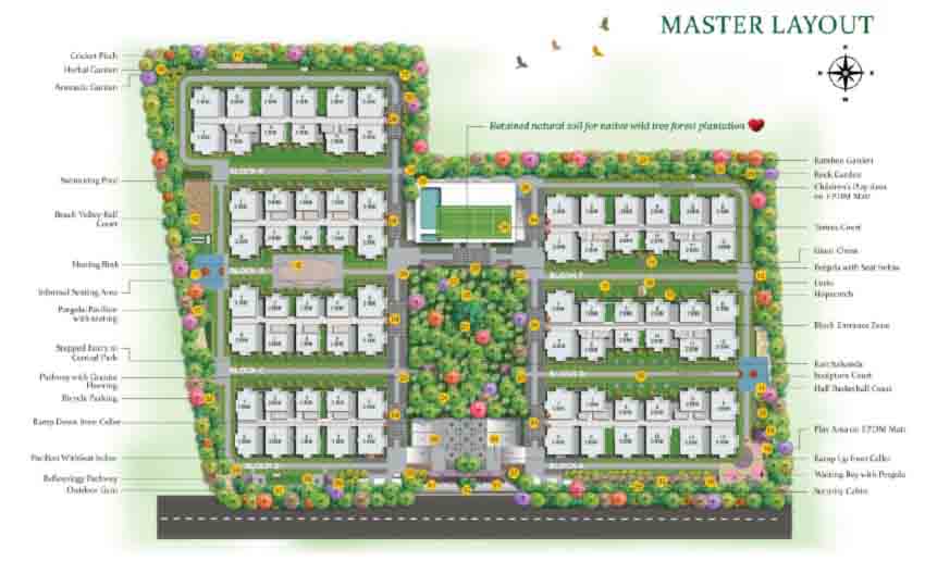 GreenMark Mayfair Apartment Masterplan